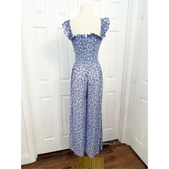 NWT Yumi Kim Womens Angel Eyes Blue Leanne Jumpsuit Medium - Picture 4 of 8